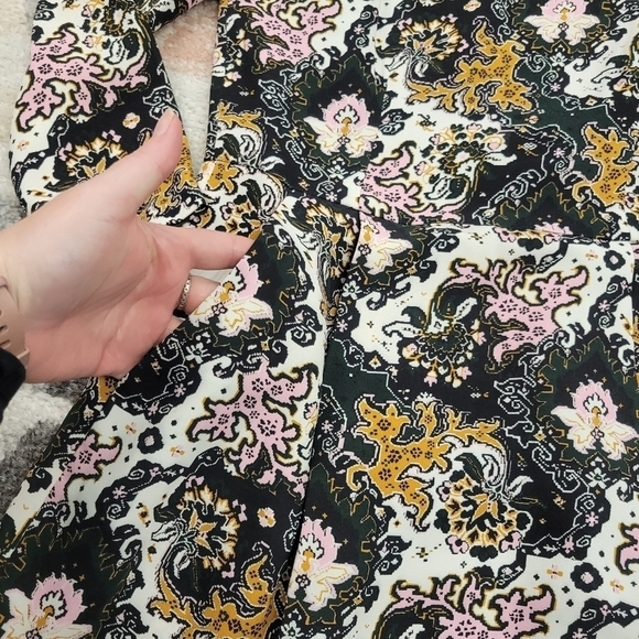 A.L.C. Tordi Floral Silk Mini Dress Size 2 - Picture 9 of 11